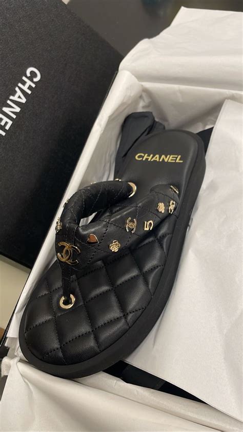 cheap chanel flip flops|chanel sandals official website.